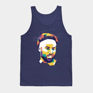 klay thompson wpap style Tank Top